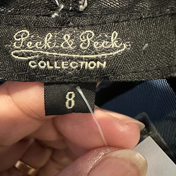 #08 Vintage peck & peck zip up long sleeves top - Picture 2 of 6